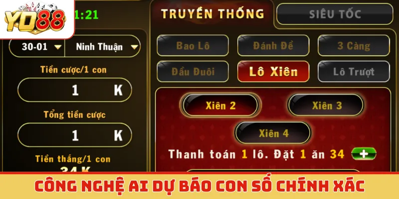 Công nghệ AI dự báo con số chính xác