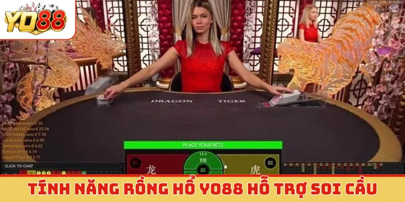 Tính năng rồng hổ Yo88 hỗ trợ soi cầu